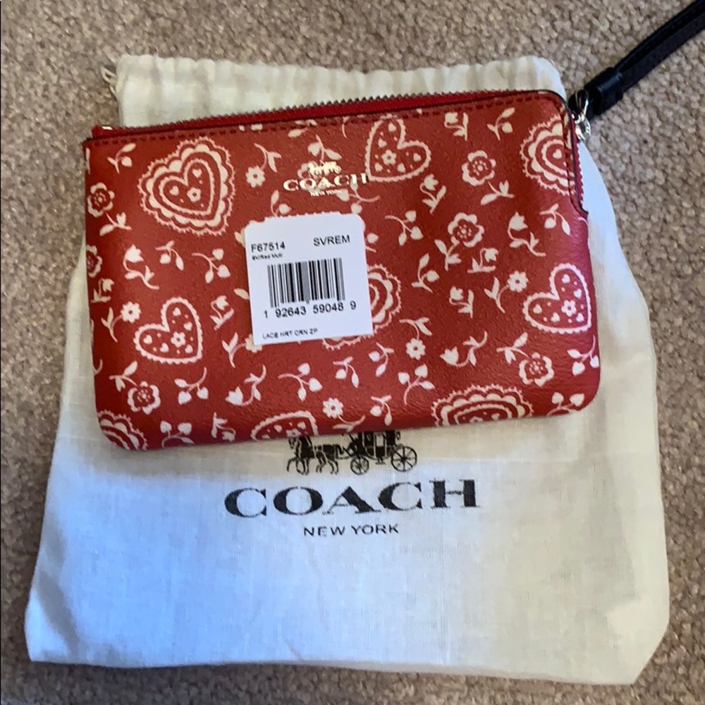Coach wrist bag